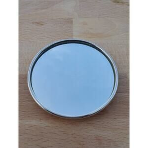 Tiffany & Co. Sterling Silver 925 Signed Bow Pocket Hand Mirror